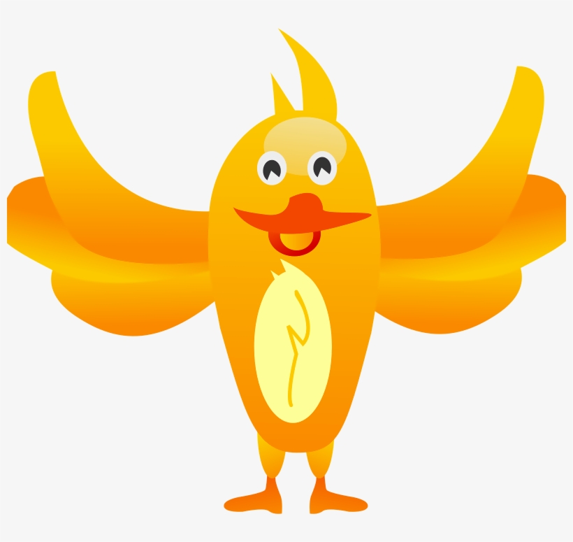 Funny Blue Bird Shower Curtain, transparent png #1631592