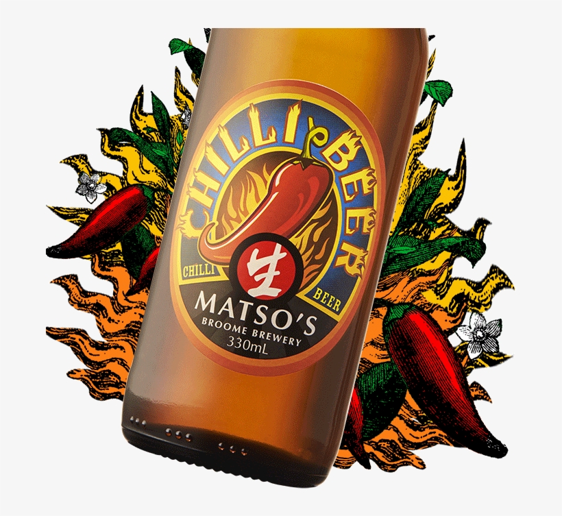 Chilli Beer - Matso's Broome Brewery Chilli Beer X 6, transparent png #1631619