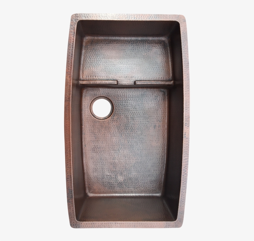 Waterfall Undermount Copper Kitchen Sink - Copper, transparent png #1631669