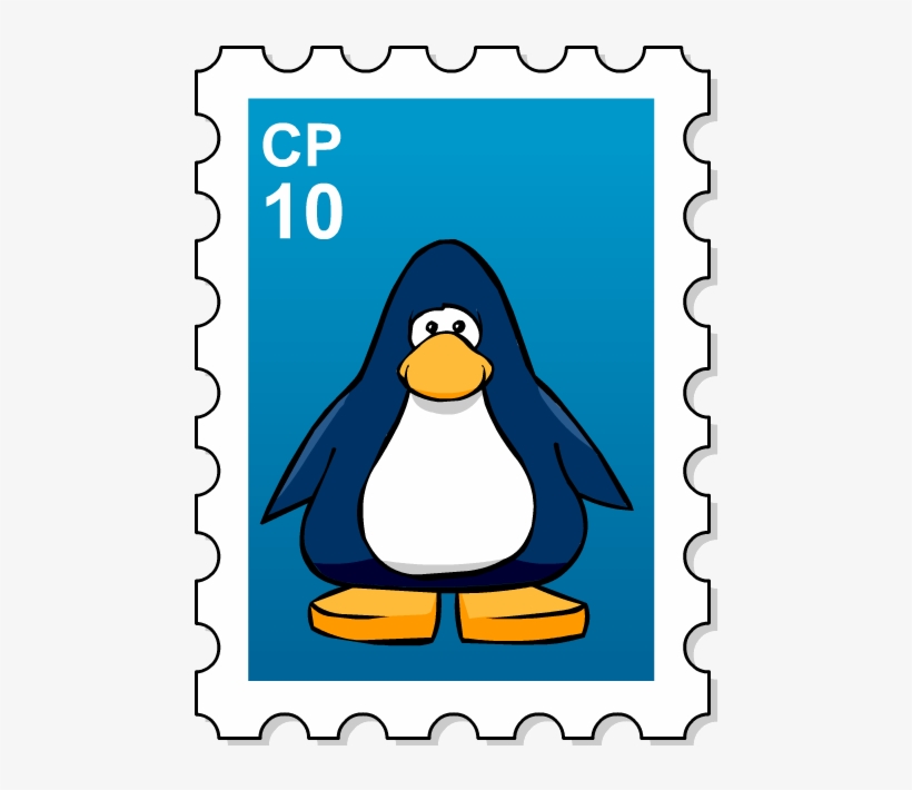 Stamp 10 Coins - Club Penguin, transparent png #1631721