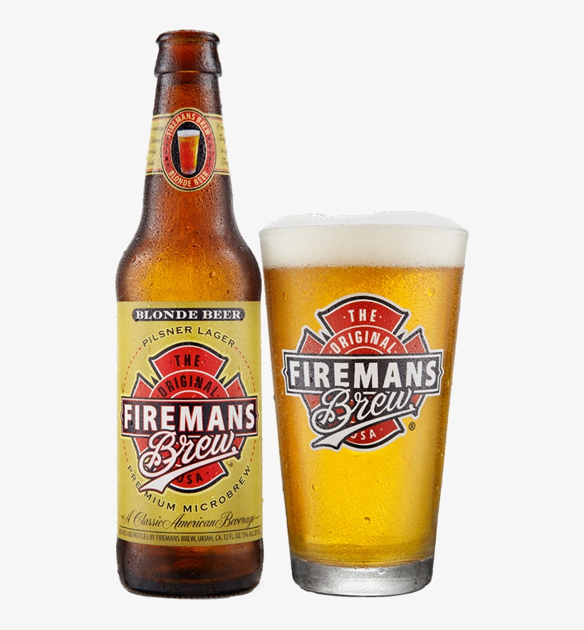 Blonde - Fireman's Brew Redhead Ale - Fireman's Brew, Inc., transparent png #1631725