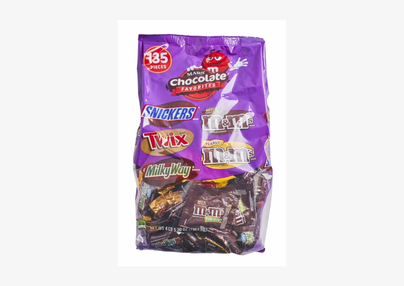 Mars® Chocolate Favorites - Mars Chocolate Favorites - 135 Pieces, 69.2 Oz Bag, transparent png #1631943