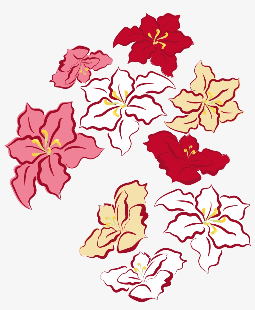 Designed For Christmas Decoration With Poinsettia Leaf - Poinsettia, transparent png #1632028