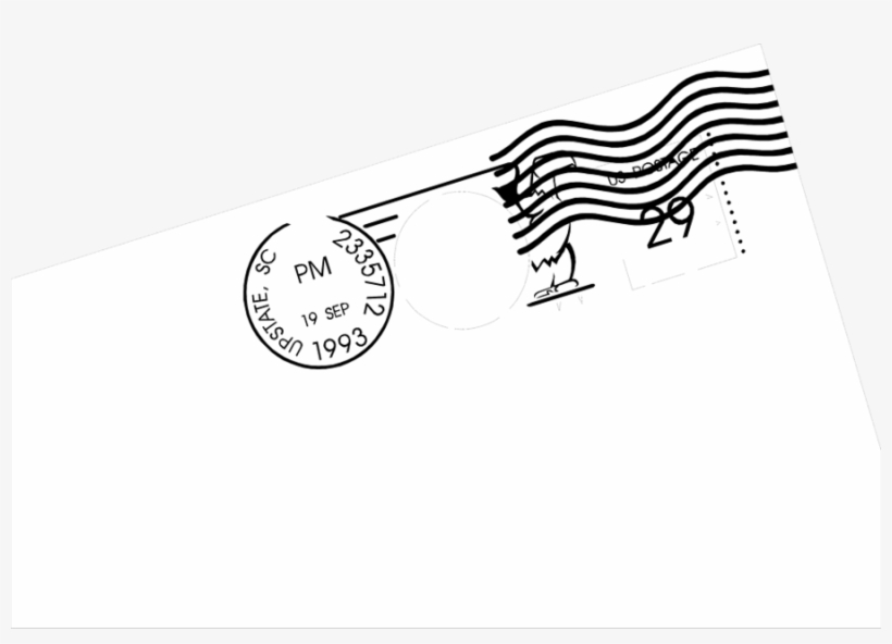 Postmark Clipart Paper Postmark Postage Stamps - Postage Stamp, transparent png #1632075