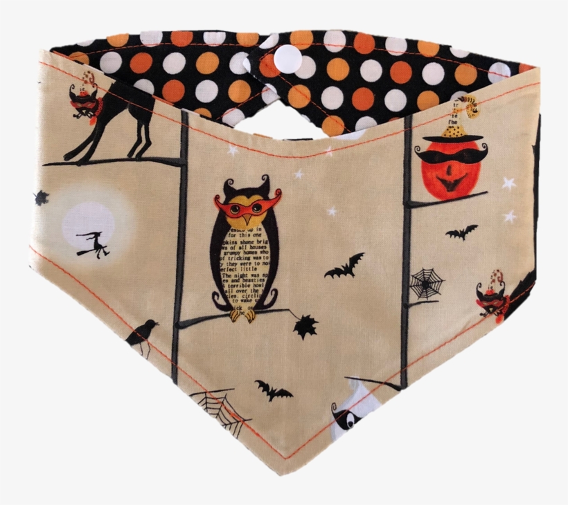 Josephine Grace Puppy Couture Deuce Bandana - Studio E Fabrics Studio E Cheeky Wee Pumpkins Halloween, transparent png #1632118