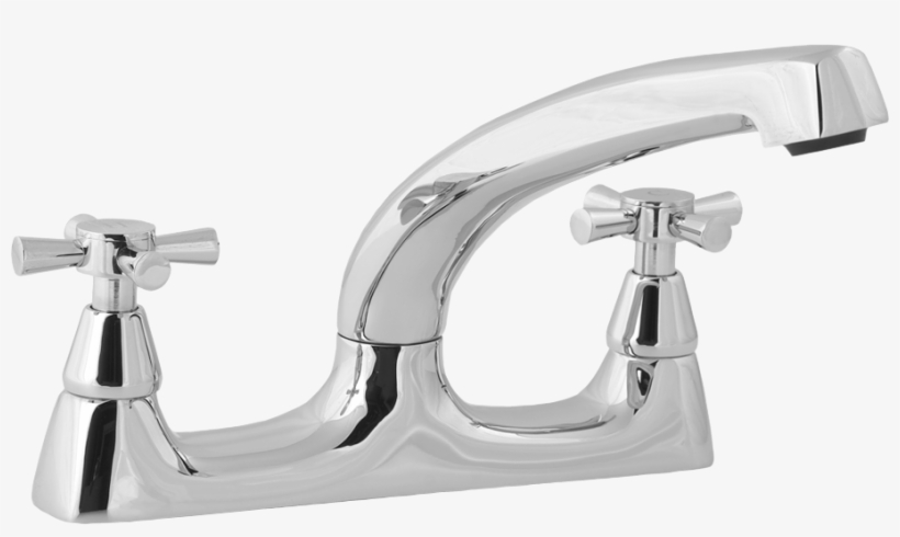 Milan105 - Deva Milan 105 Milan Sink Mixer Tap - Deck Mounted, transparent png #1632142