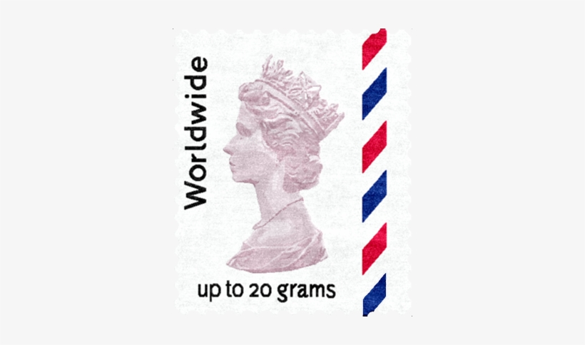 Royal Mail Stamps - Royal Mail Worldwide Stamp, transparent png #1632246