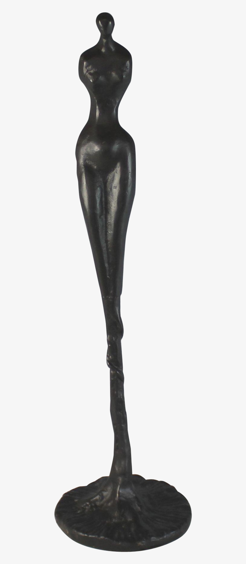 Tall Abstract Mixed Metal Sculpture Of A Female Form - Abstract Art Sculpture Png, transparent png #1632425