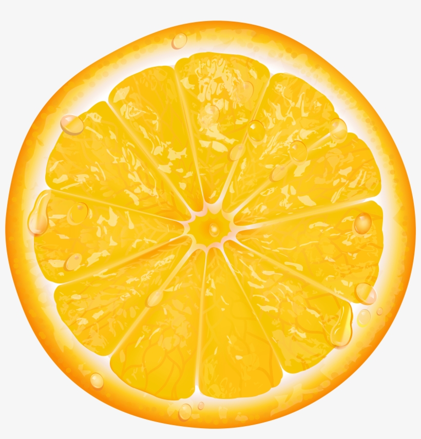 Orange Slice Png, transparent png #1632448