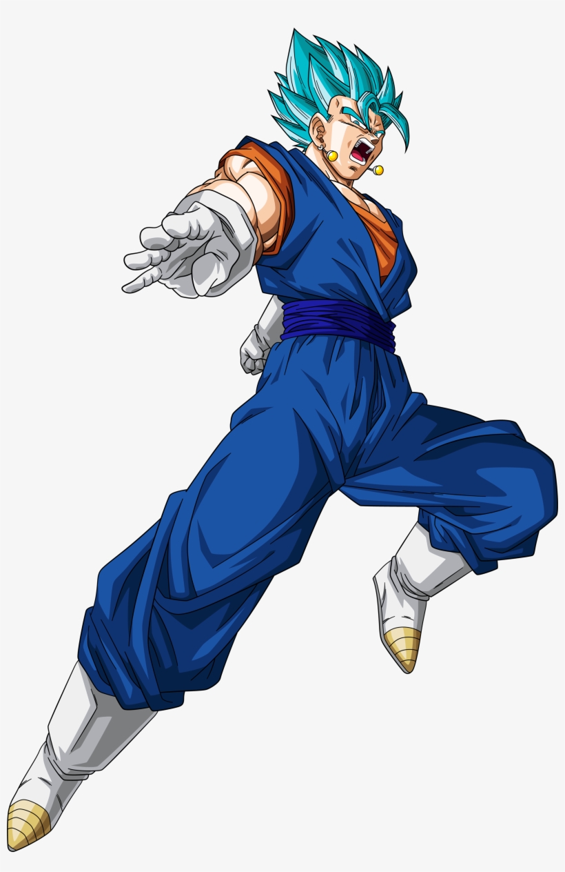 Super Saiyan Blue Vegito - Dbz Vegito Ssj Blue, transparent png #1632817