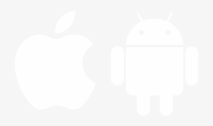 Ios/android Mobile Apps Developer - Ios Android Logo White, transparent png #1632919