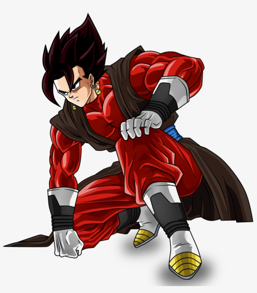 Xeno Vegito By Koku78-db0gcmp - Dragon Ball Z Vegetto Xeno, transparent png #1633066