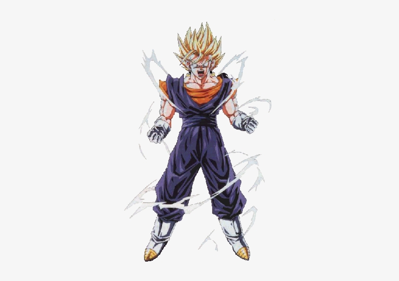 Super Vegito - Super Saiyan Trunks Fighting, transparent png #1633087