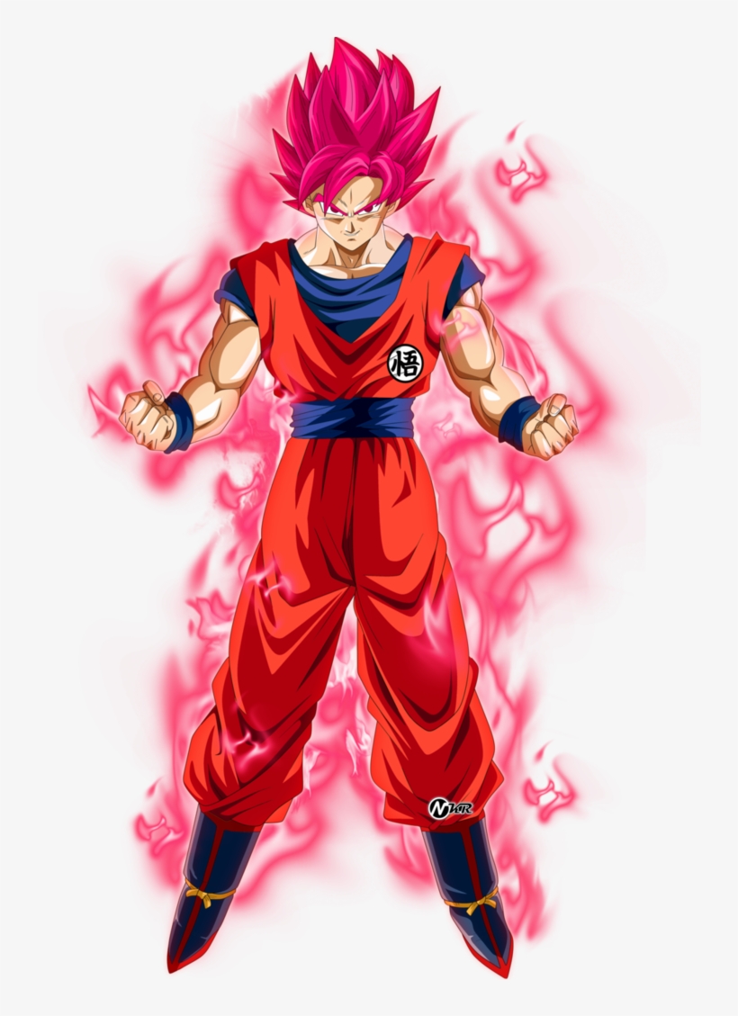 Goku Ssj Rojo Kaioken By Naironkr On Deviantart - Dragon Ball Super Goku Ssj Red, transparent png #1633200