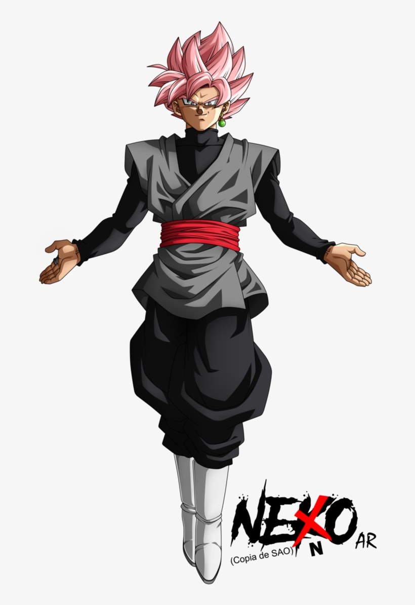 Black Rose Xdddd Ahr By Nekoar Z Warriors, Black Goku, - Topo De Bolo Dragon Ball Super, transparent png #1633232