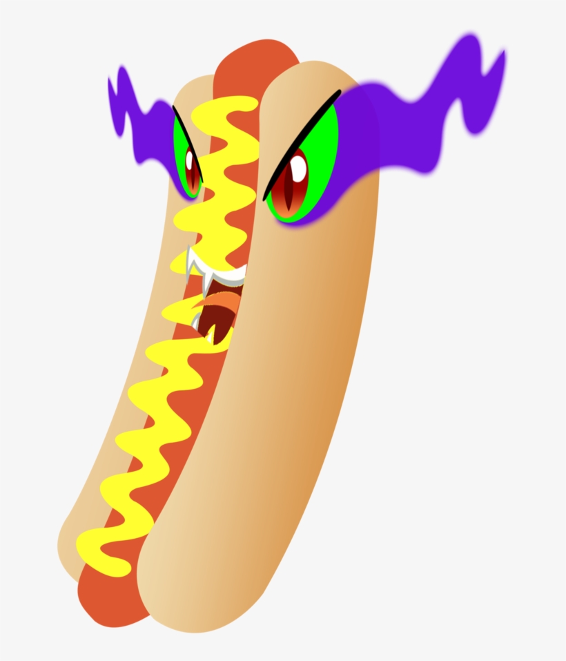 Shadowthewerewolf, Deliciously Evil, Food, Hot Dog - Artist, transparent png #1633278