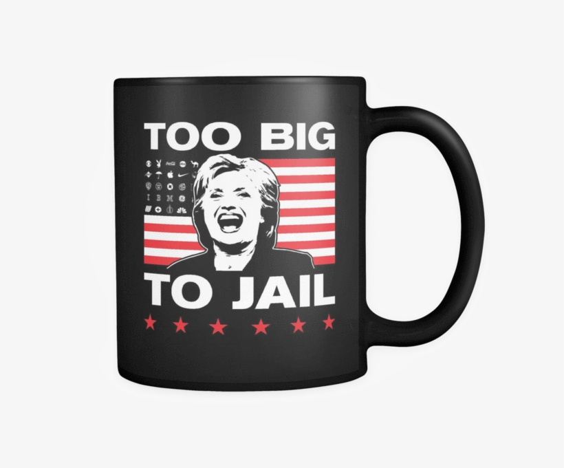 Hillary Head - Coffee Mug - My Patronus Is A Corgi, transparent png #1633280