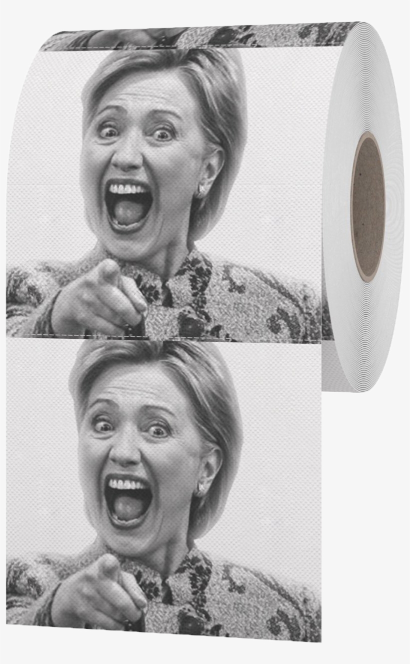 Hillary Toilet Paper, transparent png #1633455