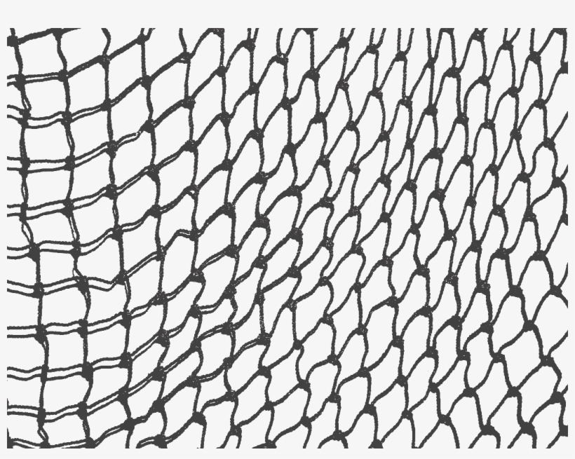 Fishnet Transparent Draw - Fish Net Png, transparent png #1633530