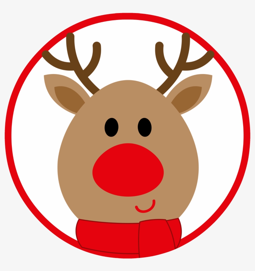 Rudolf Nose Png Graphic Stock - Rudolph Tag, transparent png #1633847
