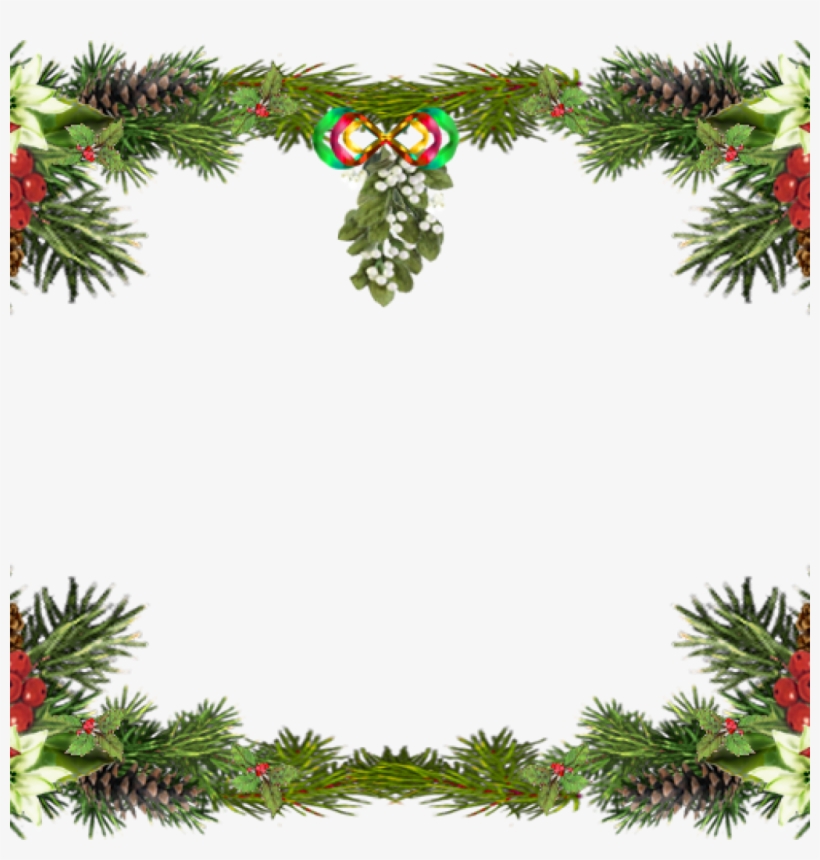 Fullsize Of Free Christmas Borders Large Of Free Christmas - Christmas Frame Png 2017, transparent png #1634132