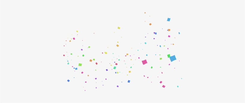 Transparent Confetti - Confetti Png, transparent png #1634187