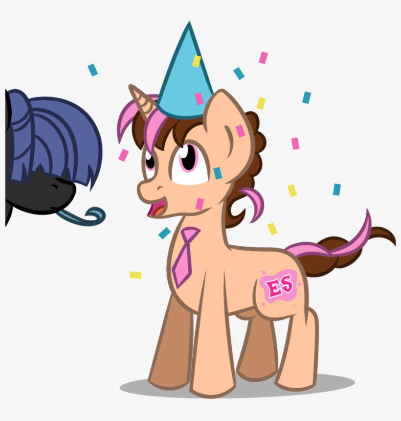 Daromius, Birthday, Confetti, Hat, Male, Oc, Oc - Cartoon, transparent png #1634253