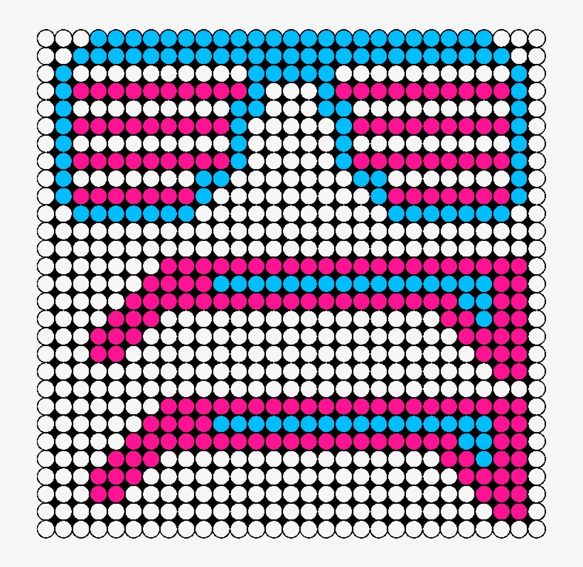 Shutter Shades Perler Bead Pattern / Bead Sprite - Perler Bead Glasses Pattern, transparent png #1634542