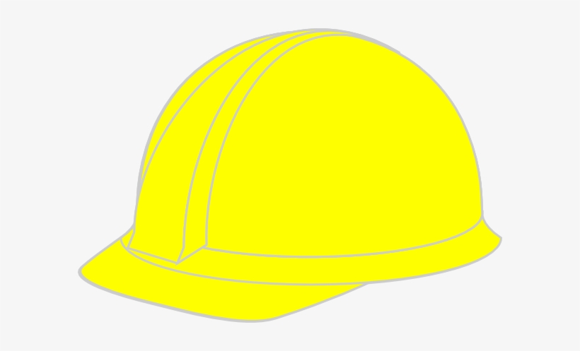 Yellow Hard Hat Clip Art At Clker Com Vector Clip Art - Hardhats Clipart, transparent png #1634562