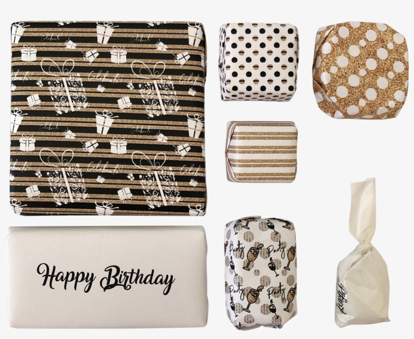 Load Image Into Gallery Viewer, Birthday Gold And Confetti - Makeup Brushes, transparent png #1634590