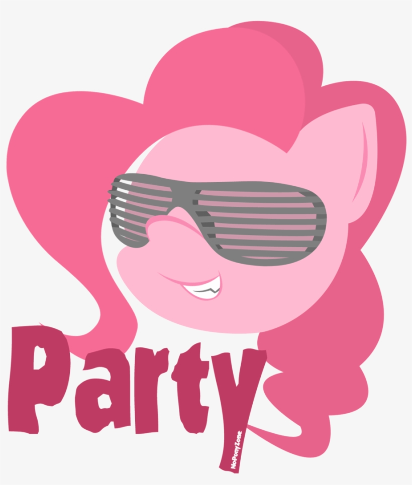 Noponyzone, Party, Pinkie Pie, Safe, Shutter Shades, - My Little Pony: Friendship Is Magic, transparent png #1634687