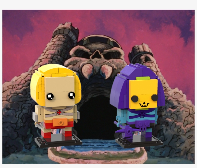 High-res - Lego Brickheadz He Man, transparent png #1634927