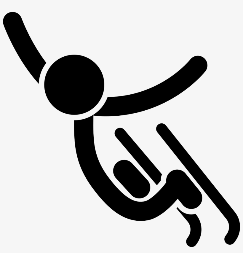 Png File - Skier Silhouette, transparent png #1635042