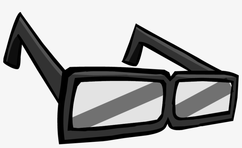 Alexsglasses - Club Penguin Glasses, transparent png #1635312
