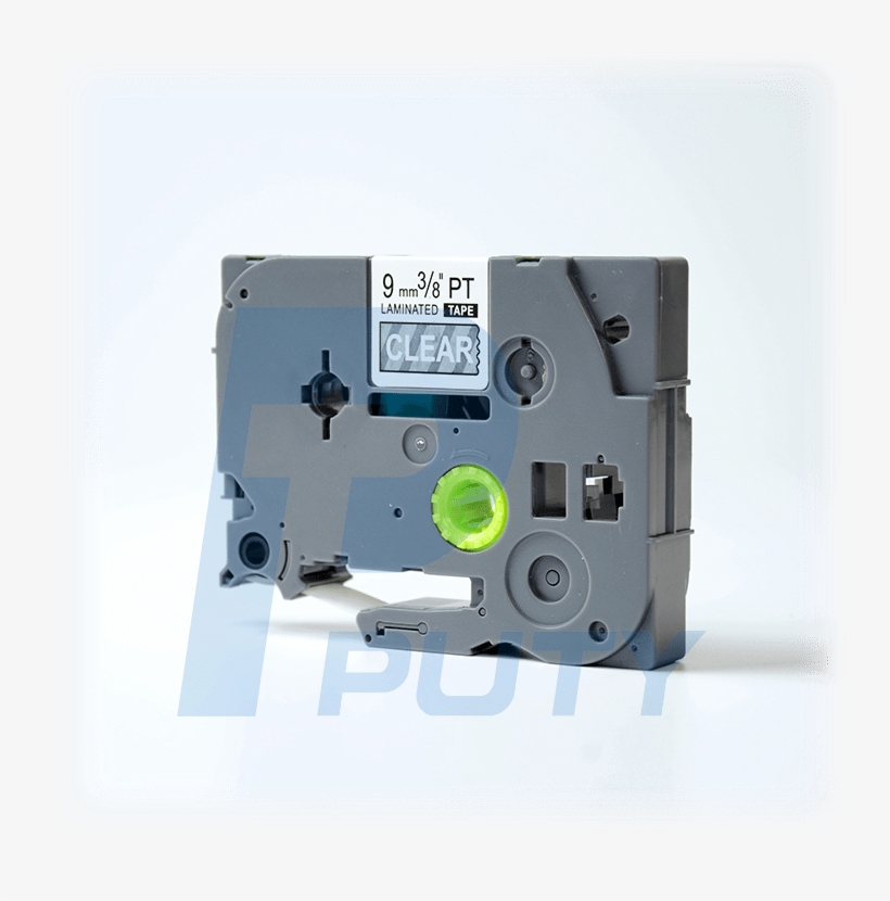 Compatible White On Clear Tze 125 Tz 125 9mm Laminated - Brother Tze-221 9mm Tape - Black On White-replacement, transparent png #1635535