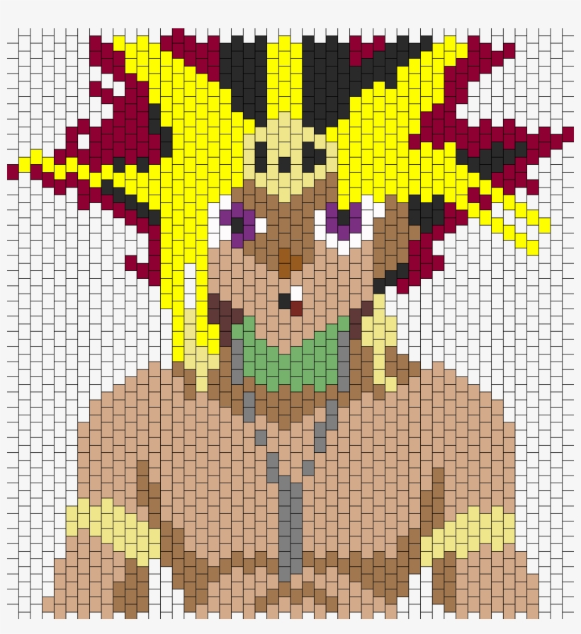 Yugioh Yami Yugi Atem Bead Pattern - Phare De Pen Men, transparent png #1635539
