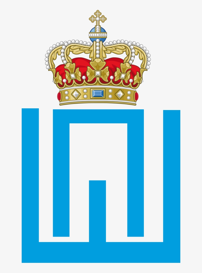 Symbol Of Prince Peter Of Greece - Royal Monogram Denmark, transparent png #1635977