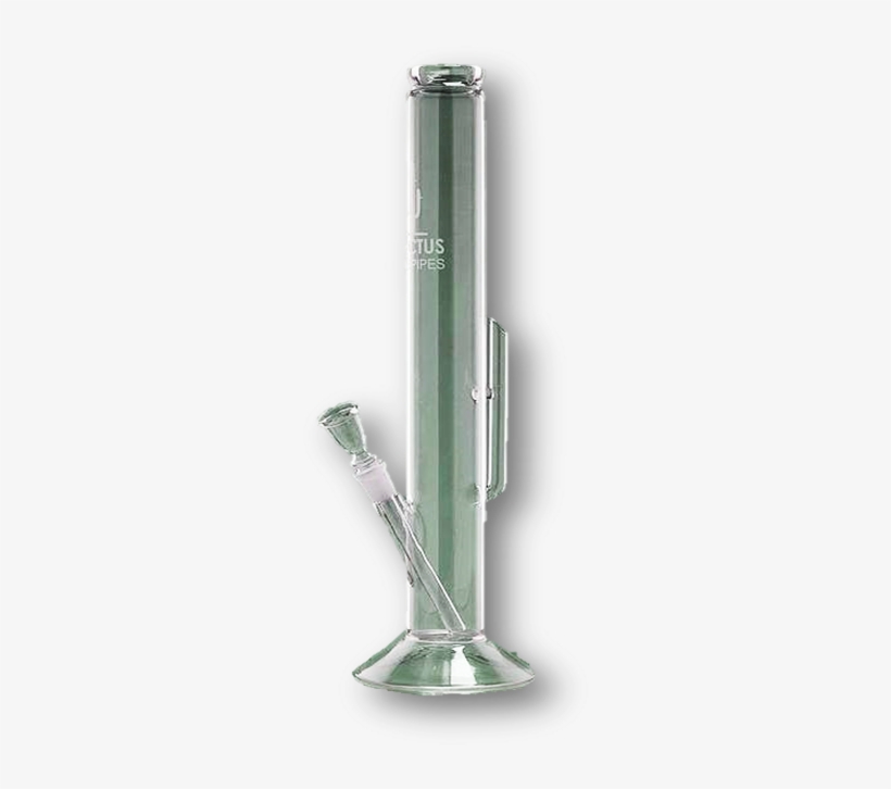 46cm Glass "cactus" Waterpipe - Toilet, transparent png #1636193