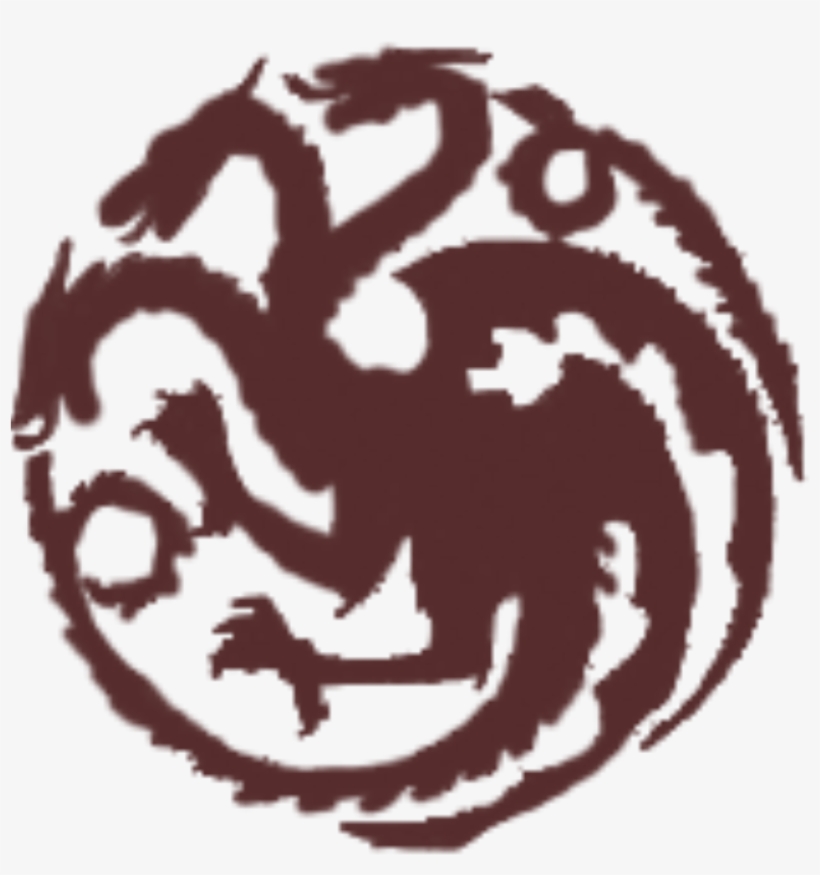 Targaryen-transparent - Game Of Thrones House Targaryen Logo, transparent png #1636240