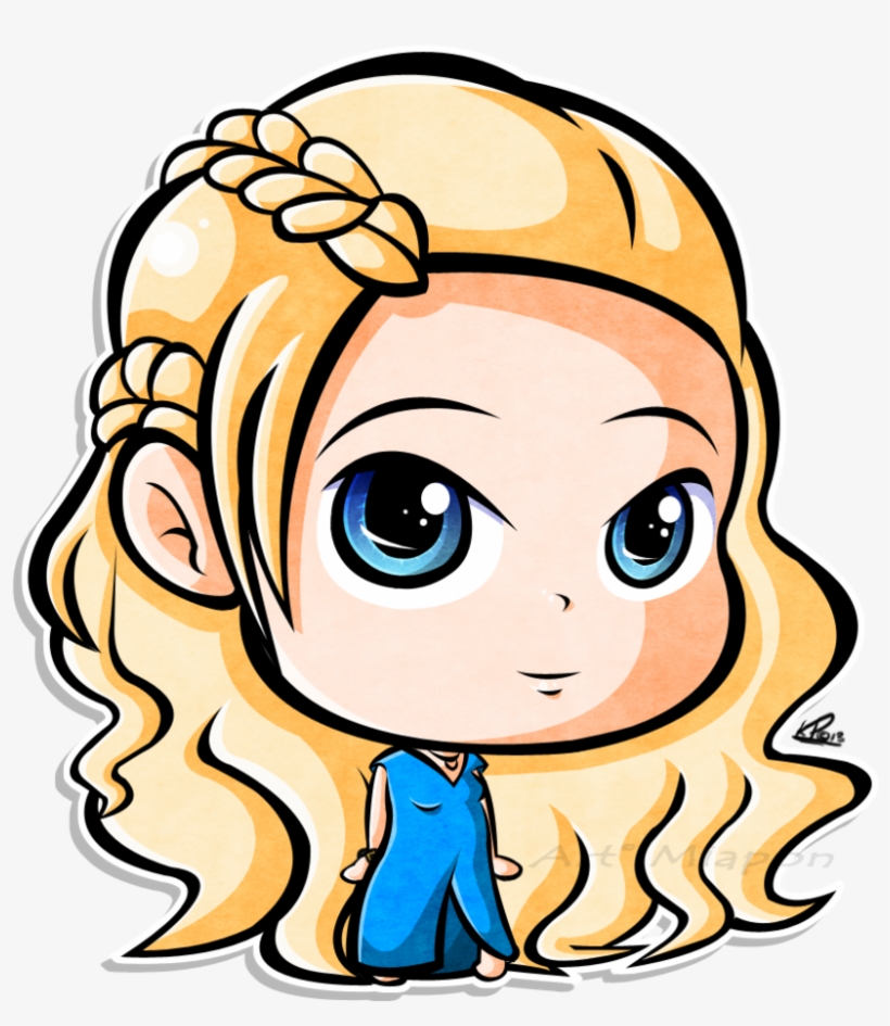 Png Transparent Cp Targaryen By Miapon On Deviantart - Daenerys Targaryen Chibi, transparent png #1636343