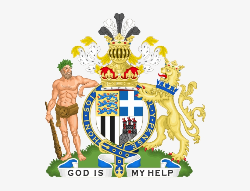 Coat Of Arms Of Hrh The Prince Philip, Duke Of Edinburgh - Duke Of Edinburgh Royal Warrant, transparent png #1636418