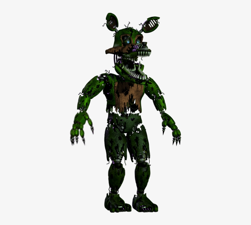 Fnaf Nightmare Foxy Full Body, transparent png #1636419