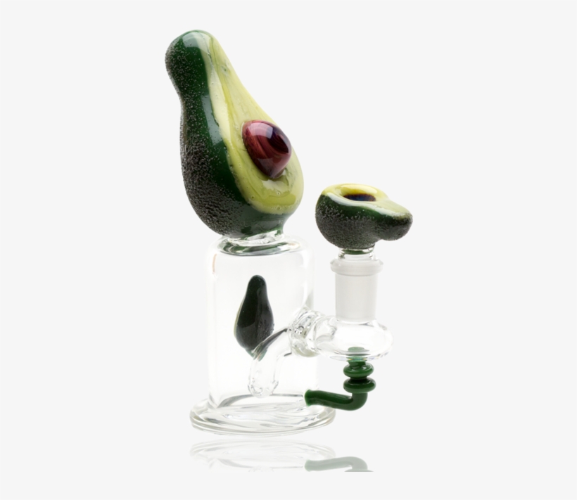 Empire Glassworks Avocado Mini Rig Water Pipe - Empire Glassworks Avocado, transparent png #1636468