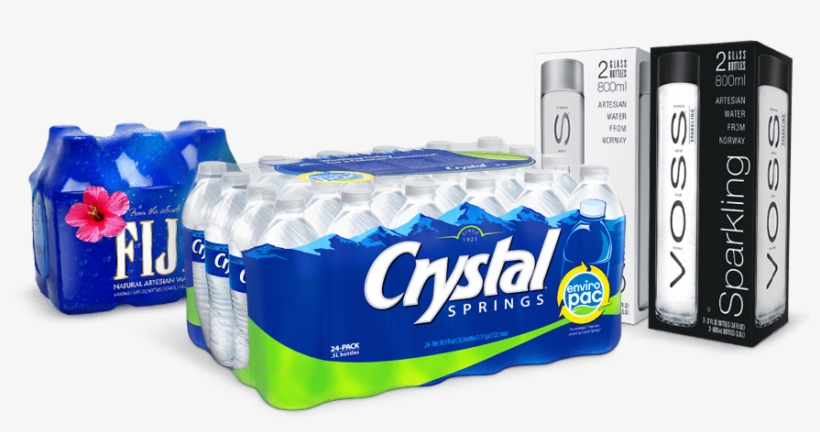 Crystal Springs Beverage Home Delivery - Artesian Water 330 Ml 11.2 Oz Pack, transparent png #1636583