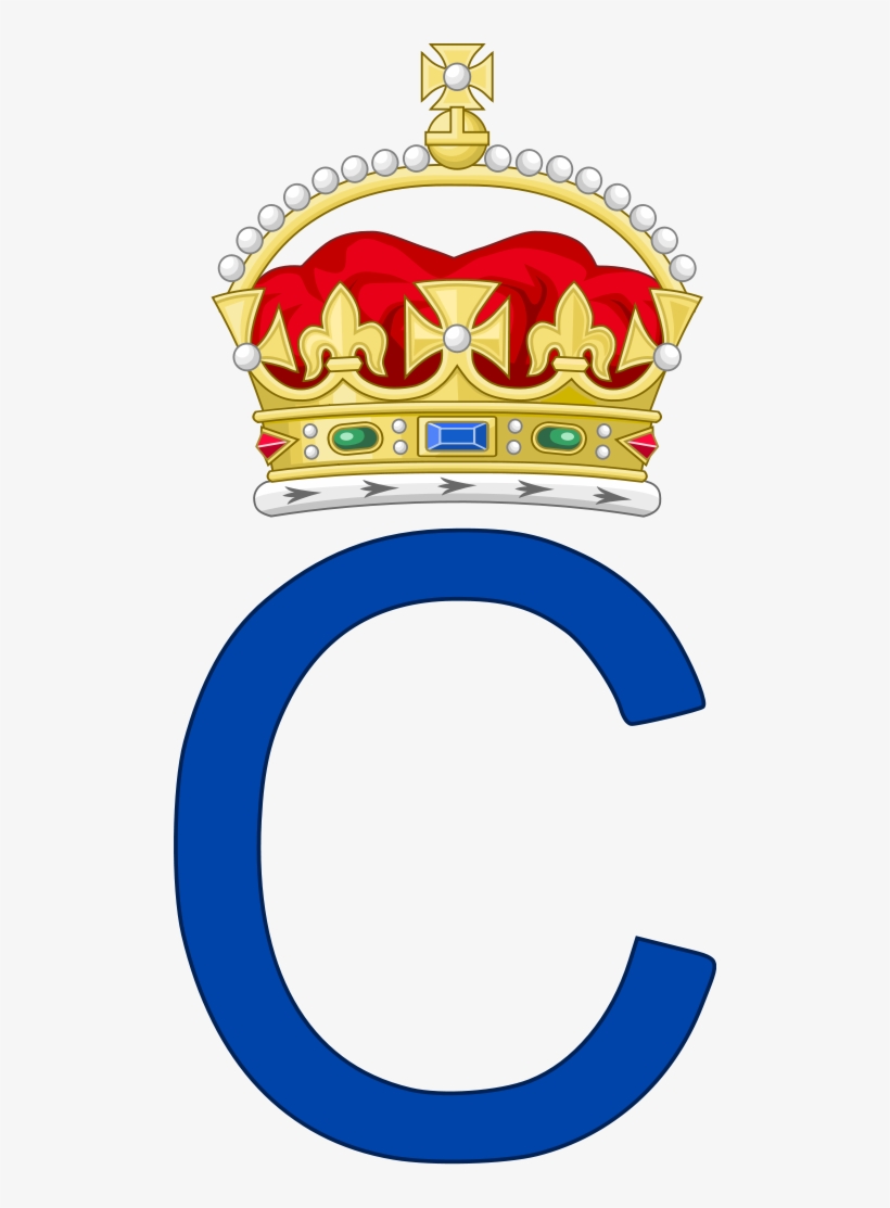 Prints Fit For A Prince - Prince Charles Royal Monogram, transparent png #1636632