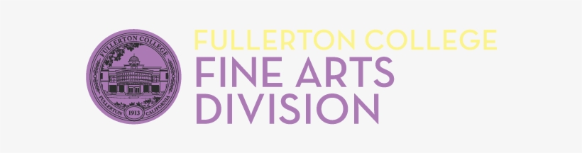 Fullerton College Fine Arts Division Logo - Fullerton College Music Department, transparent png #1636775