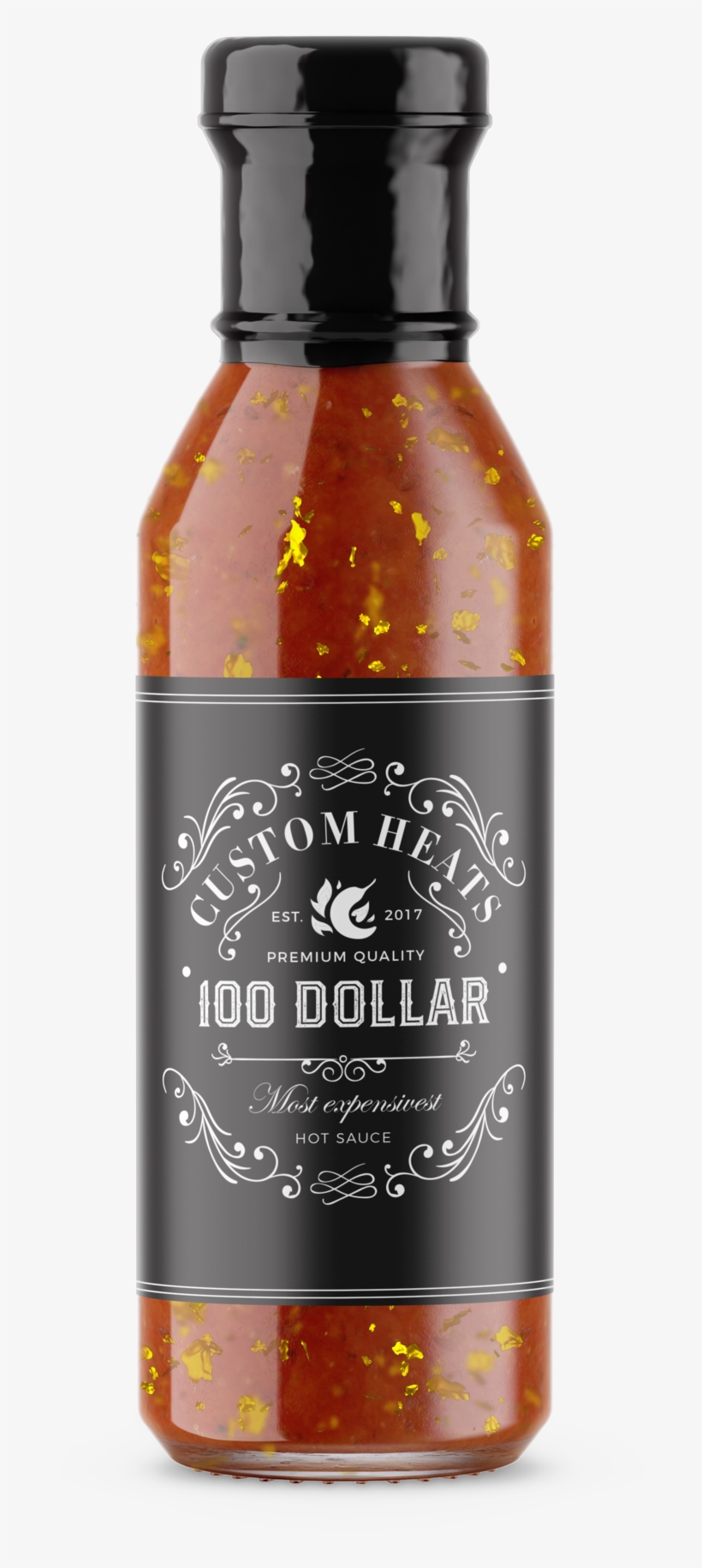 24k Edible Gold - Hot Sauce, transparent png #1636967