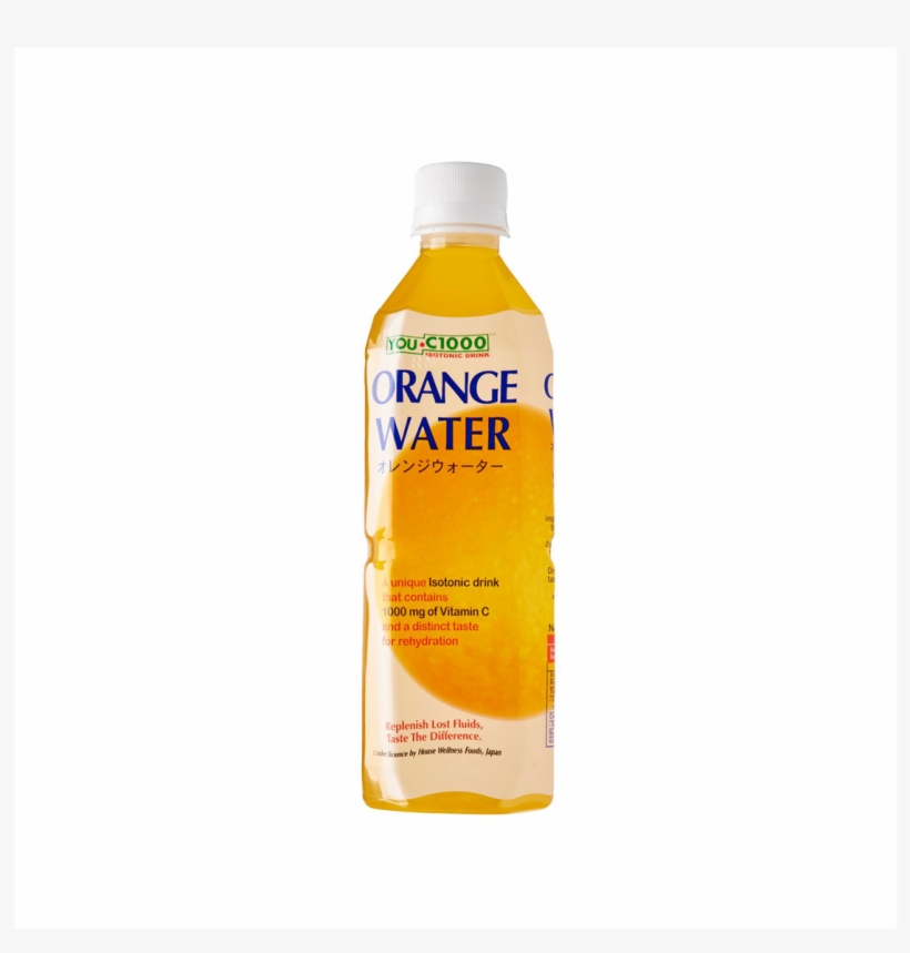 You C1000 Isotonic Orange Water - You C 1000, transparent png #1637106