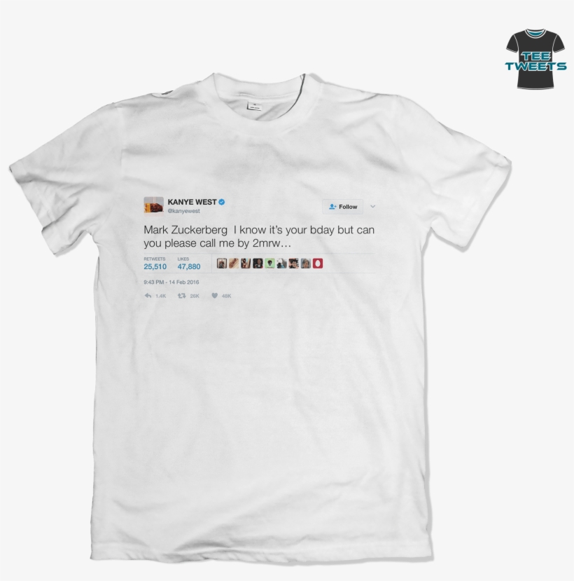"mark Zuckerberg, Call Me" Tee - Lift Yourself Meme Kanye, transparent png #1637222