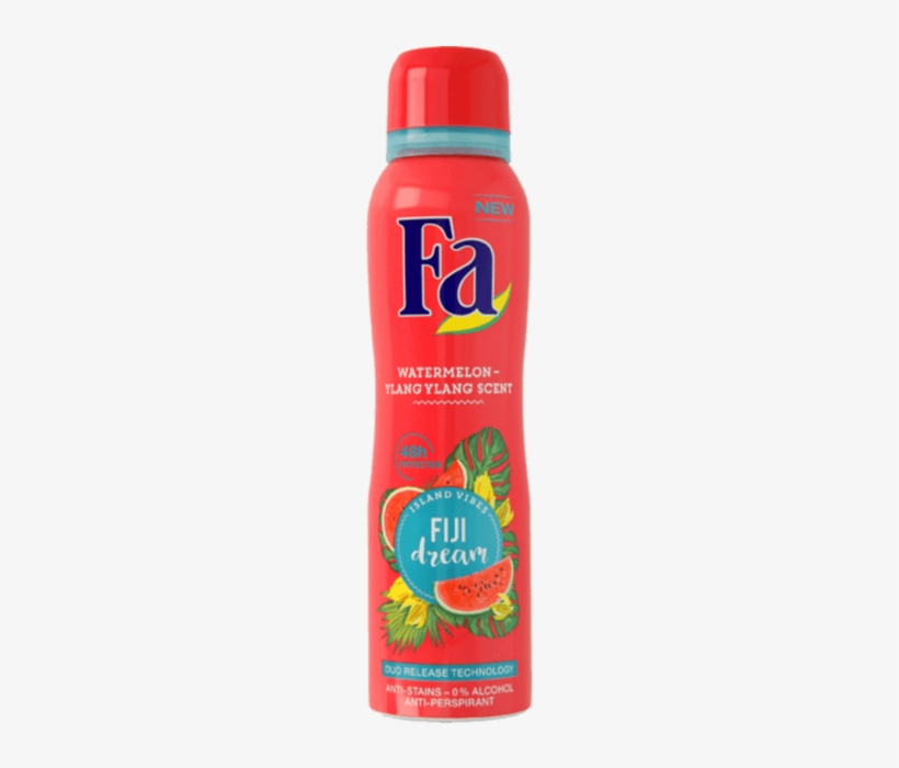 150ml Fa Fiji Dream Deo Spray Water Melon Ylang Ylang - Fa Deo Watermelon, transparent png #1637249